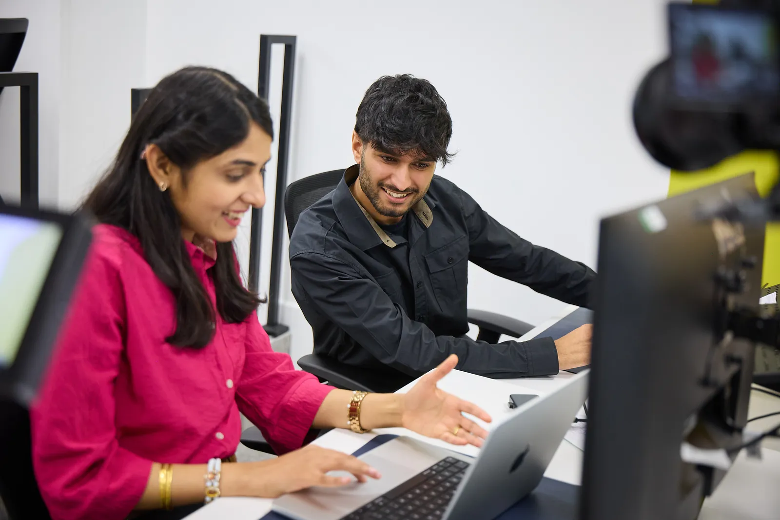 Two World Products specialists designing best-in-class Amazon listing content together